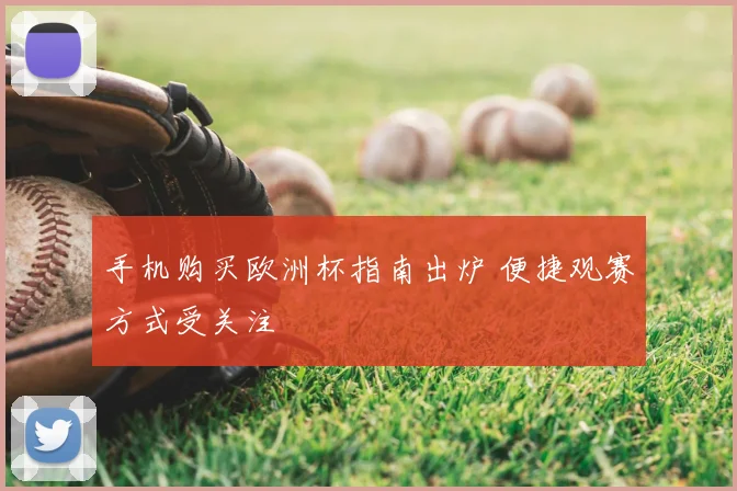 手机购买欧洲杯指南出炉 便捷观赛方式受关注